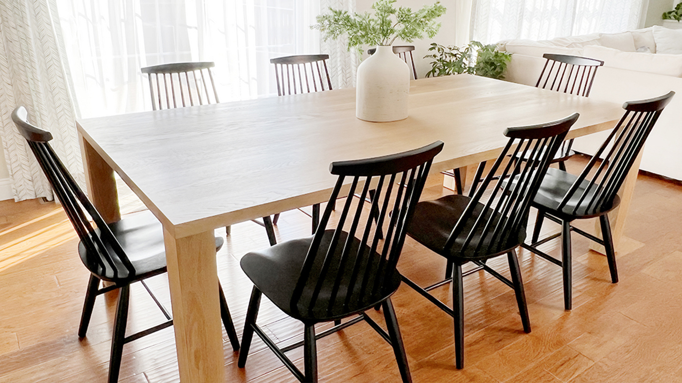 Solid Custom Dining Table 1